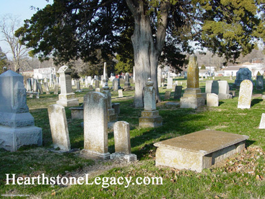 Machpelah Cemetery in Lexington, Missouri Lafayette County, MO view 2